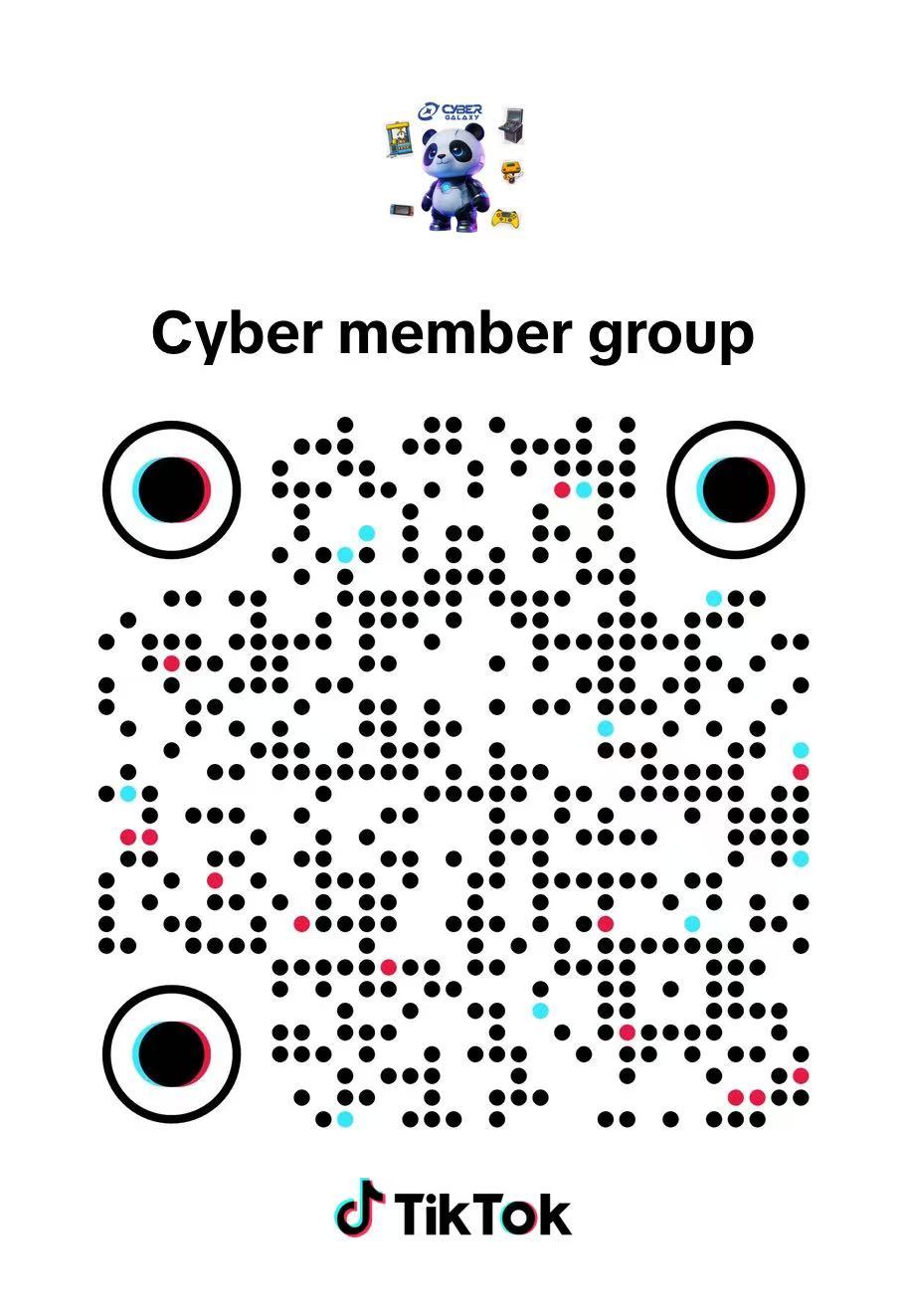 TikTok member group QR code